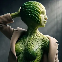 Kornishon Girl (Gherkin Girl)