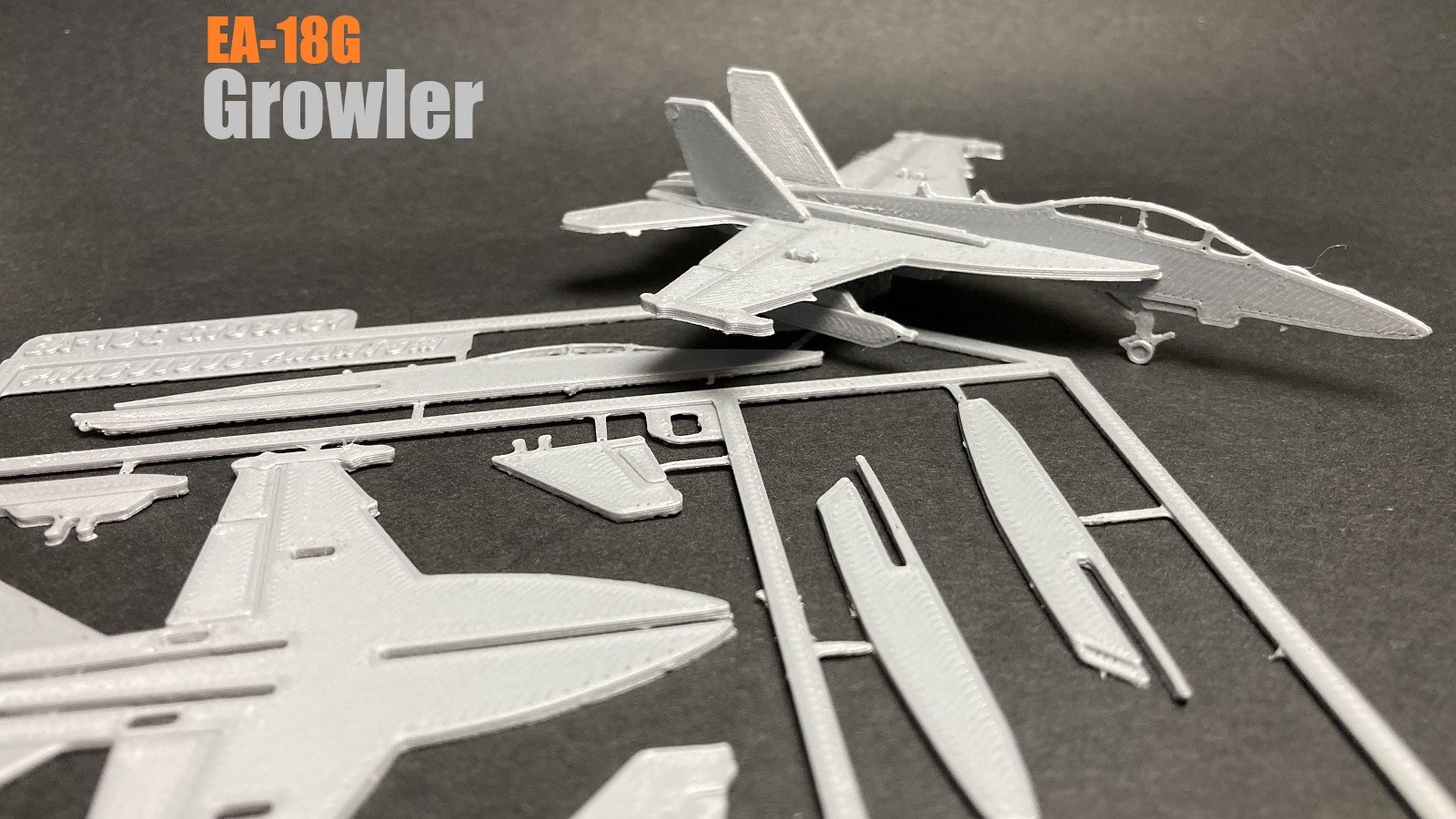 EA-18G Growler Kit Card