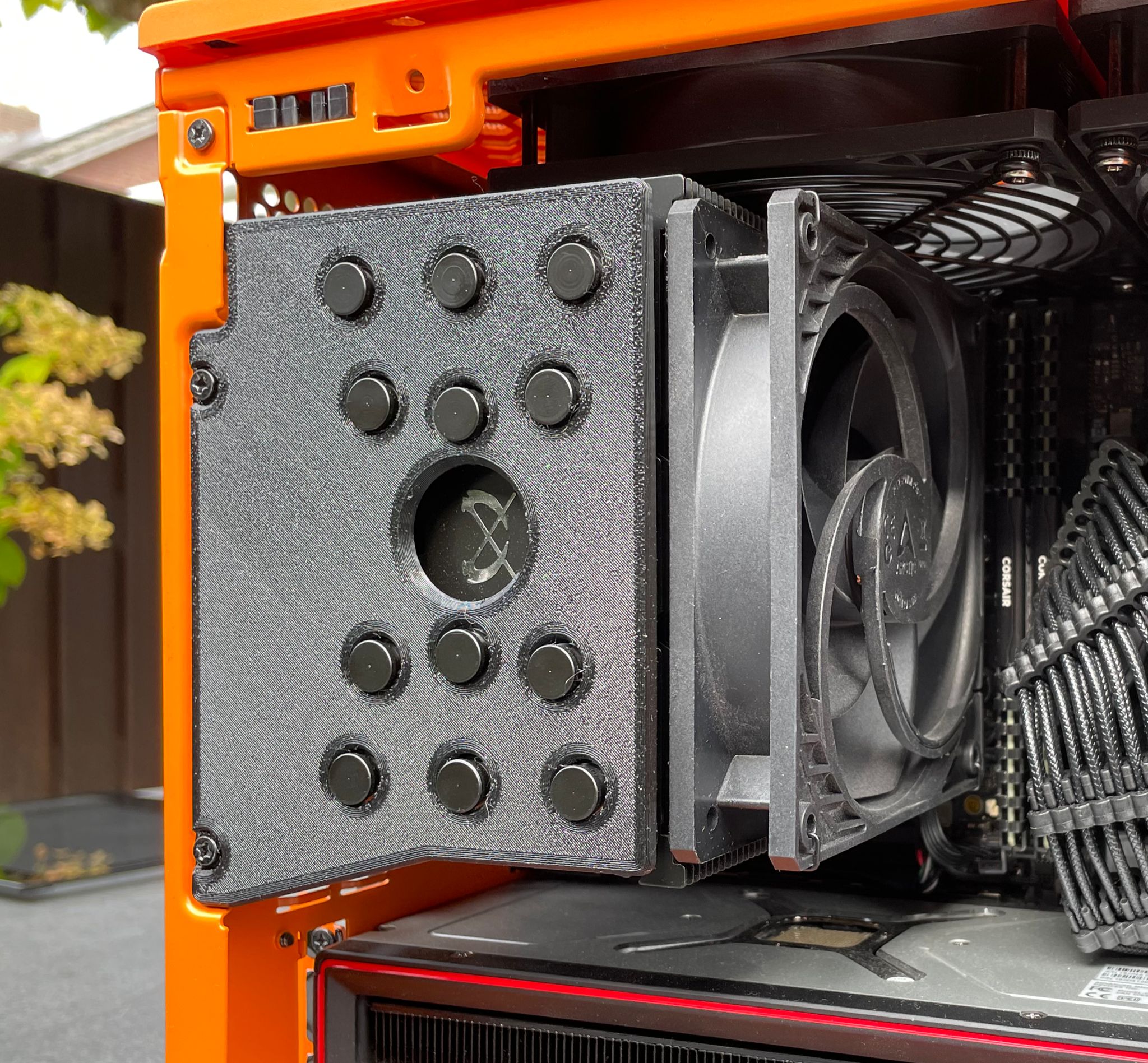 NR200 Scythe Mugen 5 cooler support (For ASRock X570 Phantom Gaming ITX)