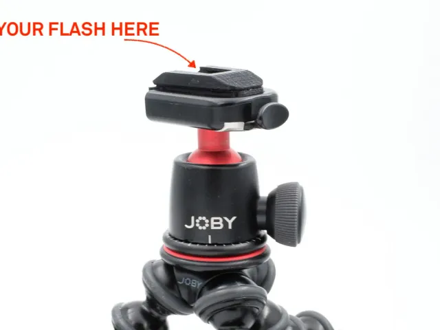 Flash Shoe for Gorilla Pod
