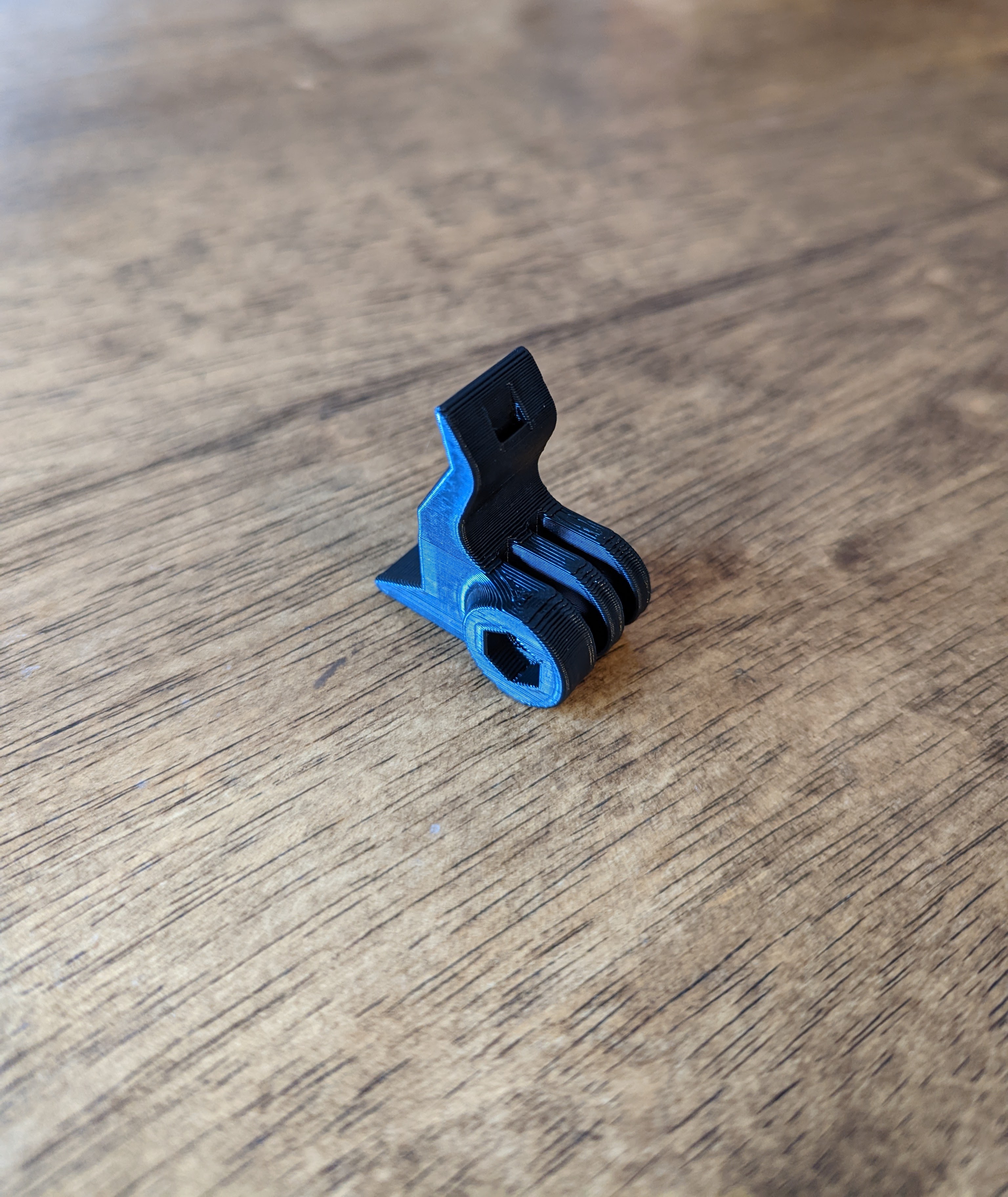 7iDP Project 23 GoPro Mount by ntressler7 Download free STL model