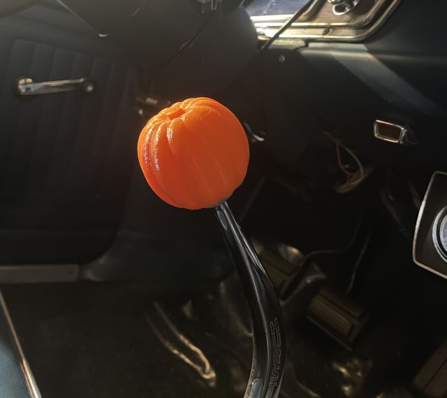 Pumpkin Shifter Knob