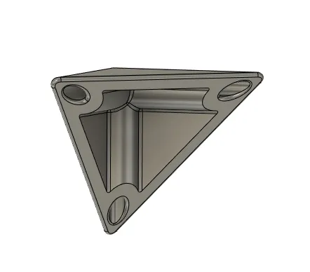 1/4" Dowel Box Frame Corner