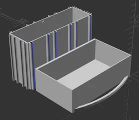 Customizable Mini Storage Drawers - OpenSCAD by smartroad