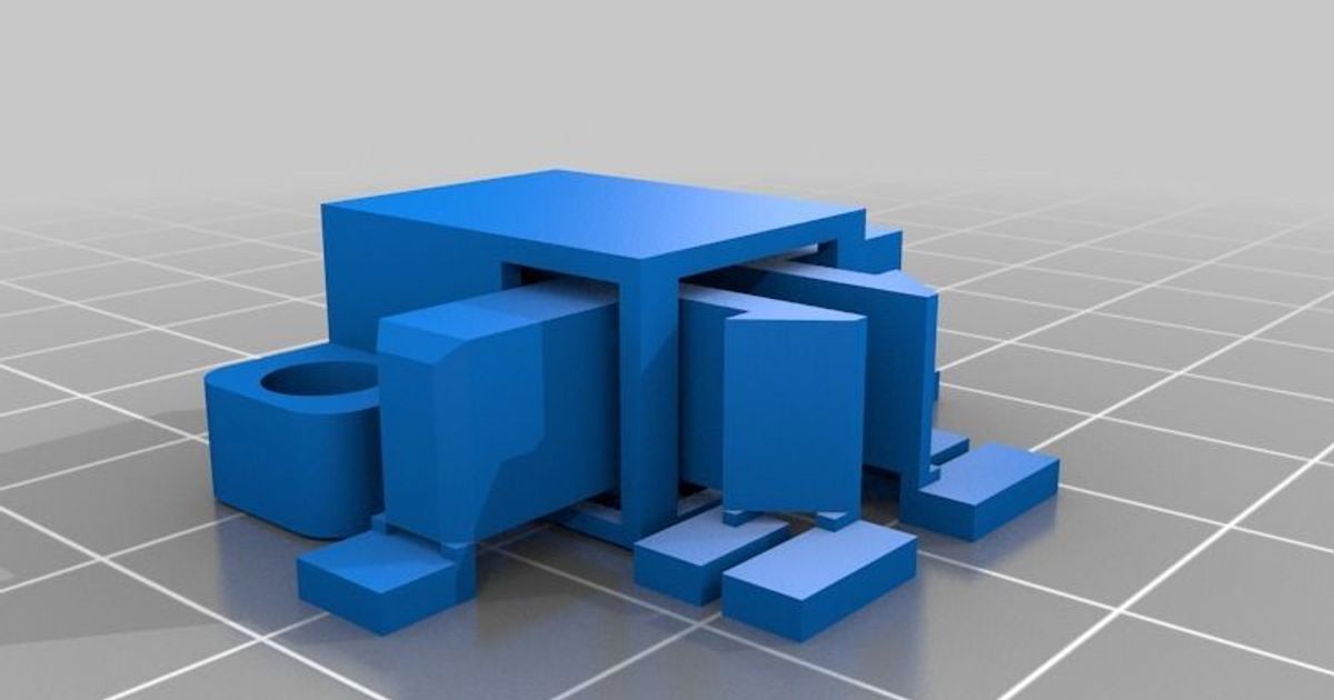 Chest/box lock with mounting options by Grant Emsley Download free