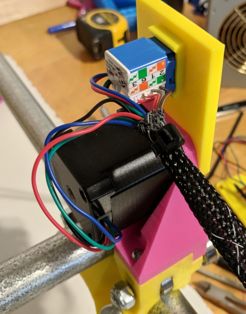 MPCNC 525 RJ45 Keystone Wiring Brackets by Grant Emsley | Download free