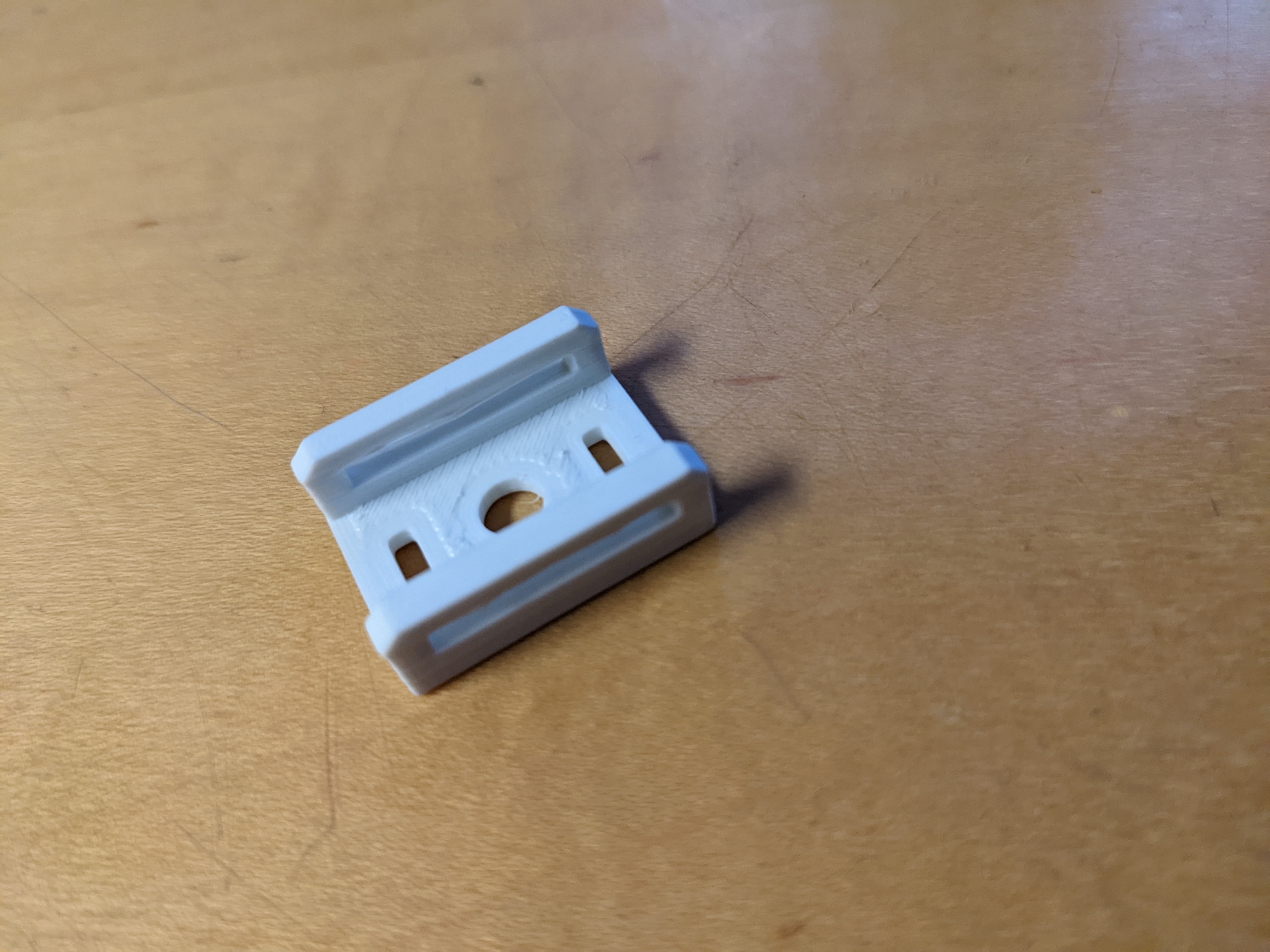 Simple velcro mount