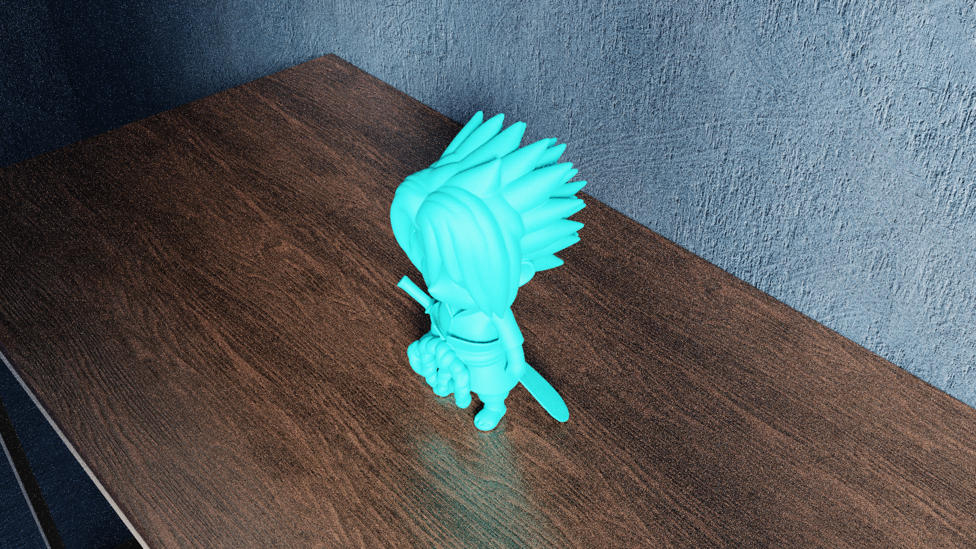 Miniatura 6 do modelo 3D Chibi Saske