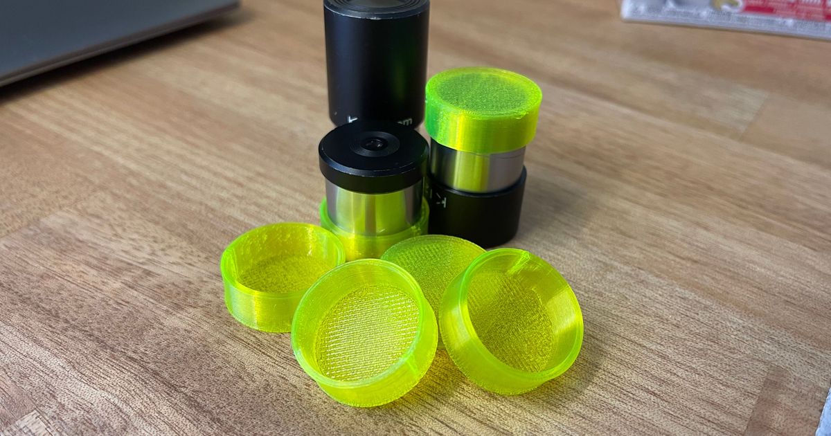 0.975" Telescope Eyepiece Dust Cover by amnotdaniel Download free STL