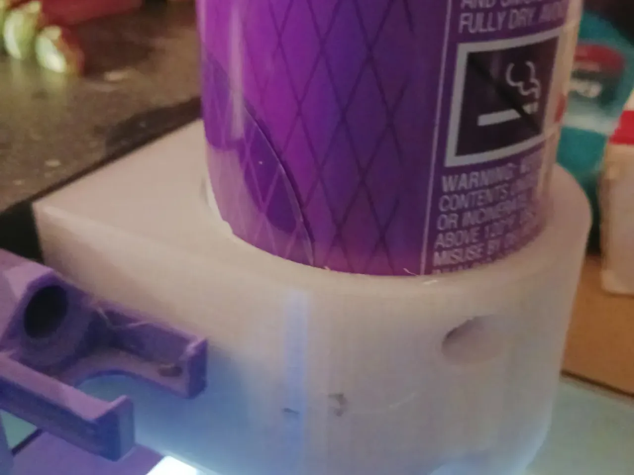 Ikea Lack Enclosure Aquanet Hairspray Holder By Yourbuddydinec Download Free Stl Model Printables Com