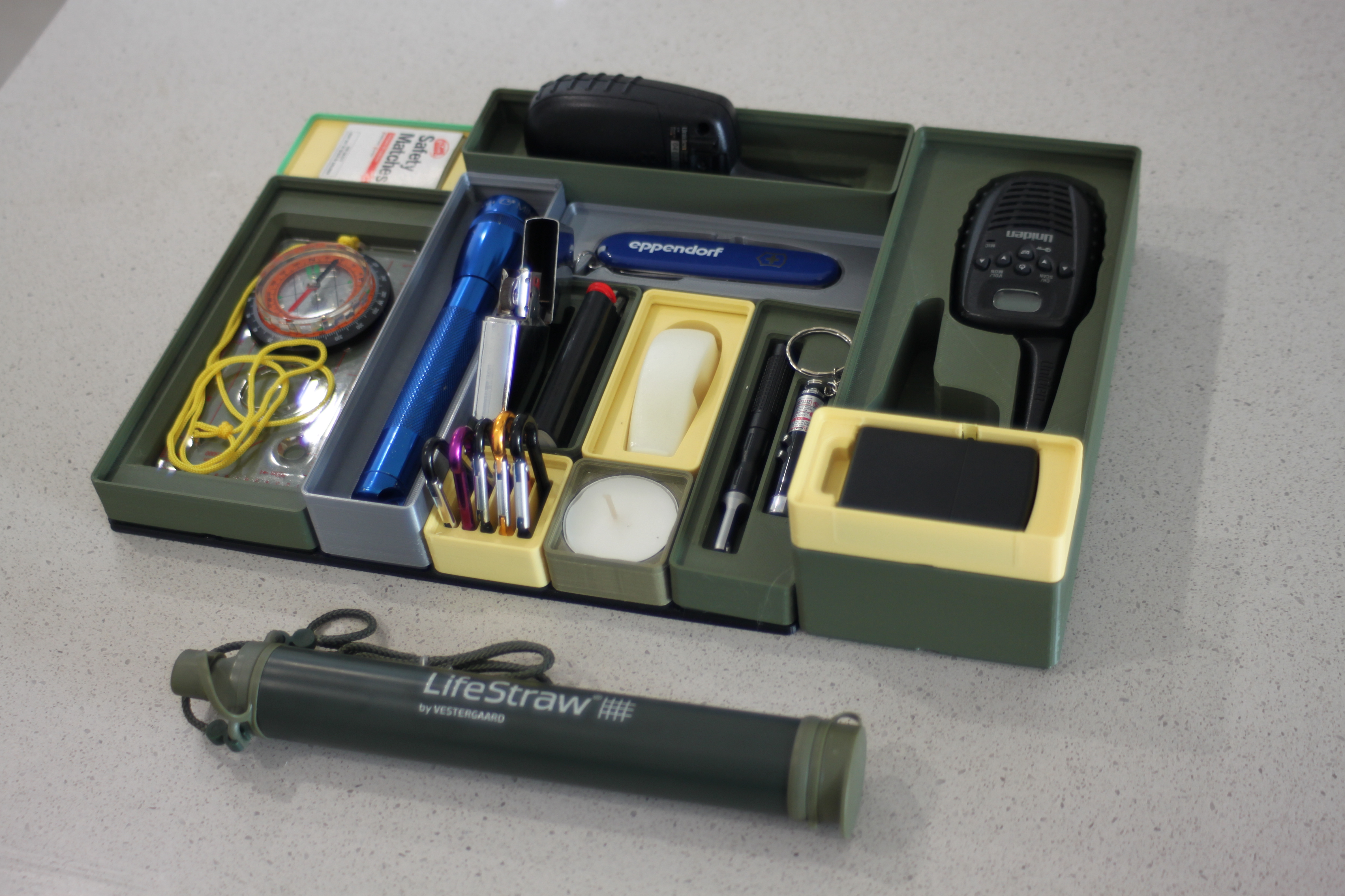 Gridfinity Survival Kit