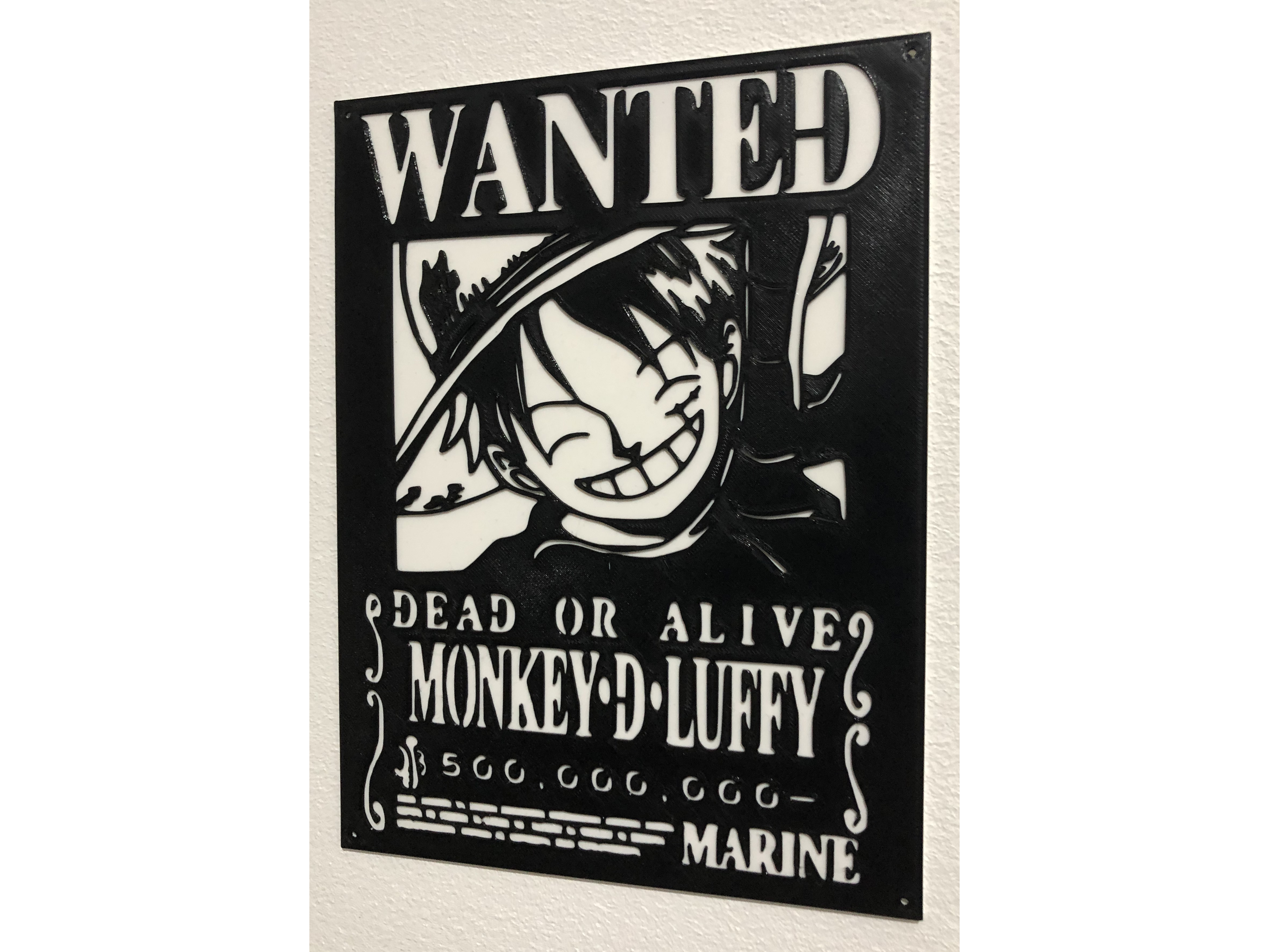 Wanted poster Monkey D Luffy