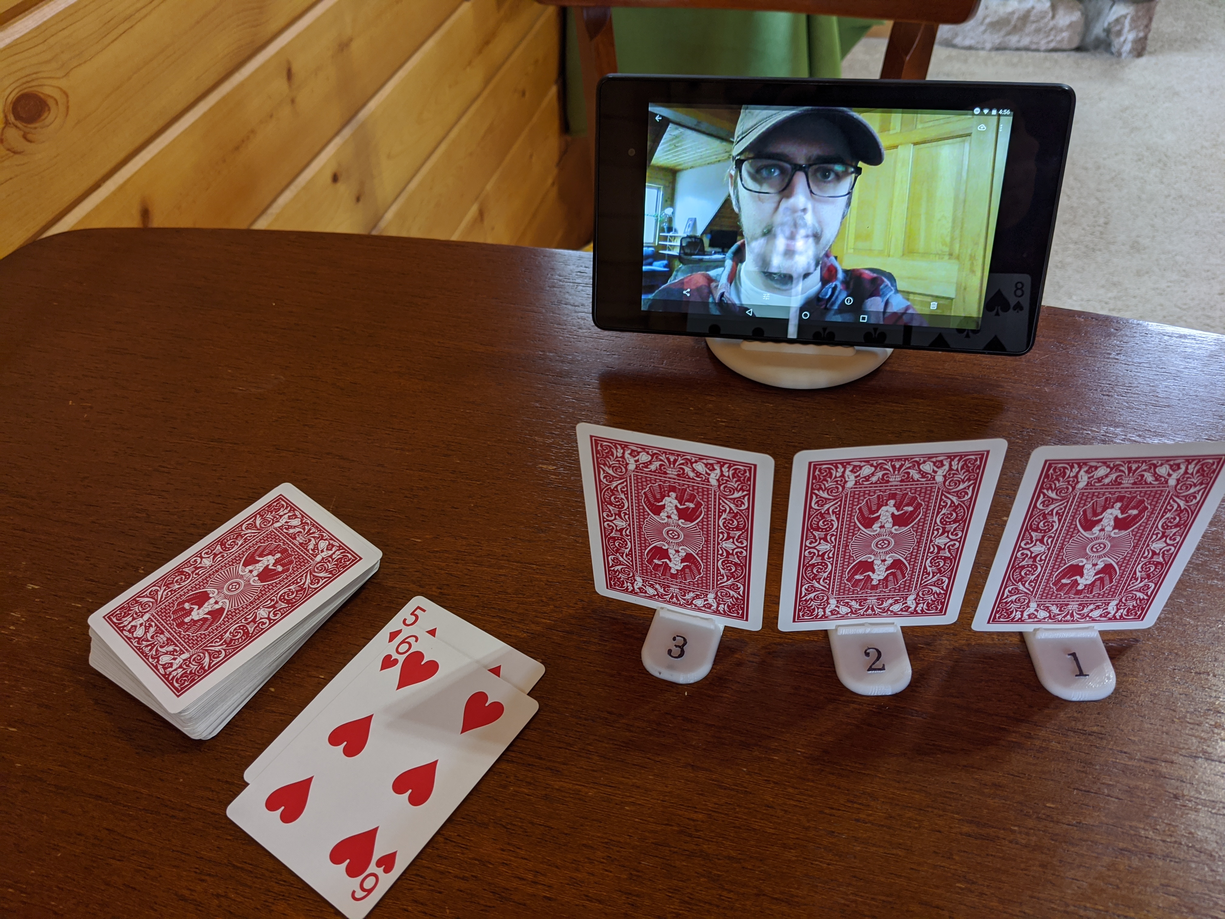 Video Chat Card Holders