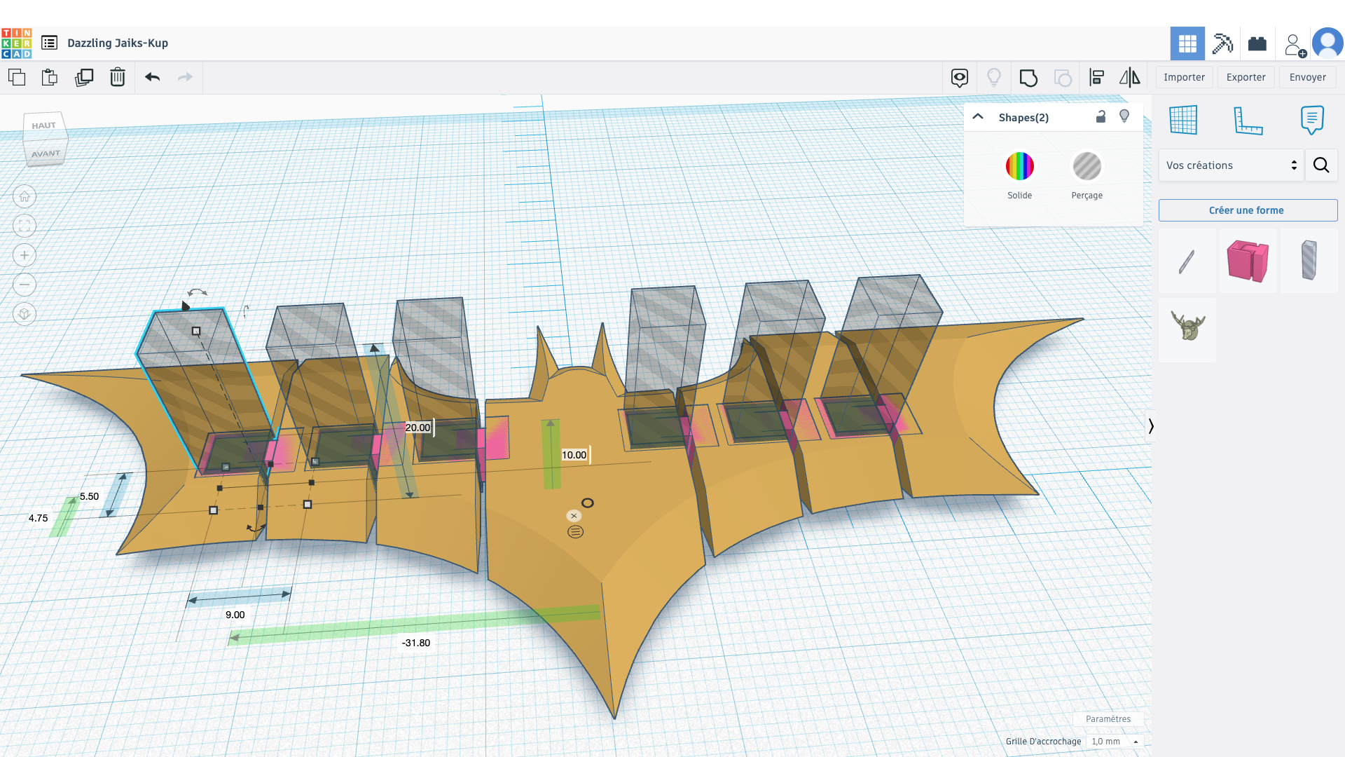 Batarang Version articulée by Cédric Ccp | Download free STL model ...