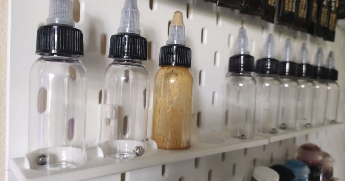 Airbrush 29mm Bottle Holder by Redsquadleader Download free STL model