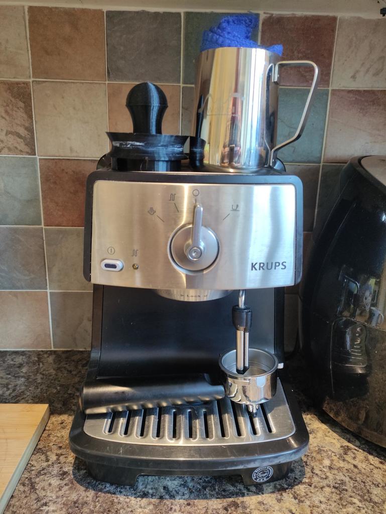 Krups Portafilter Cone and Tamper by Redsquadleader Download free STL