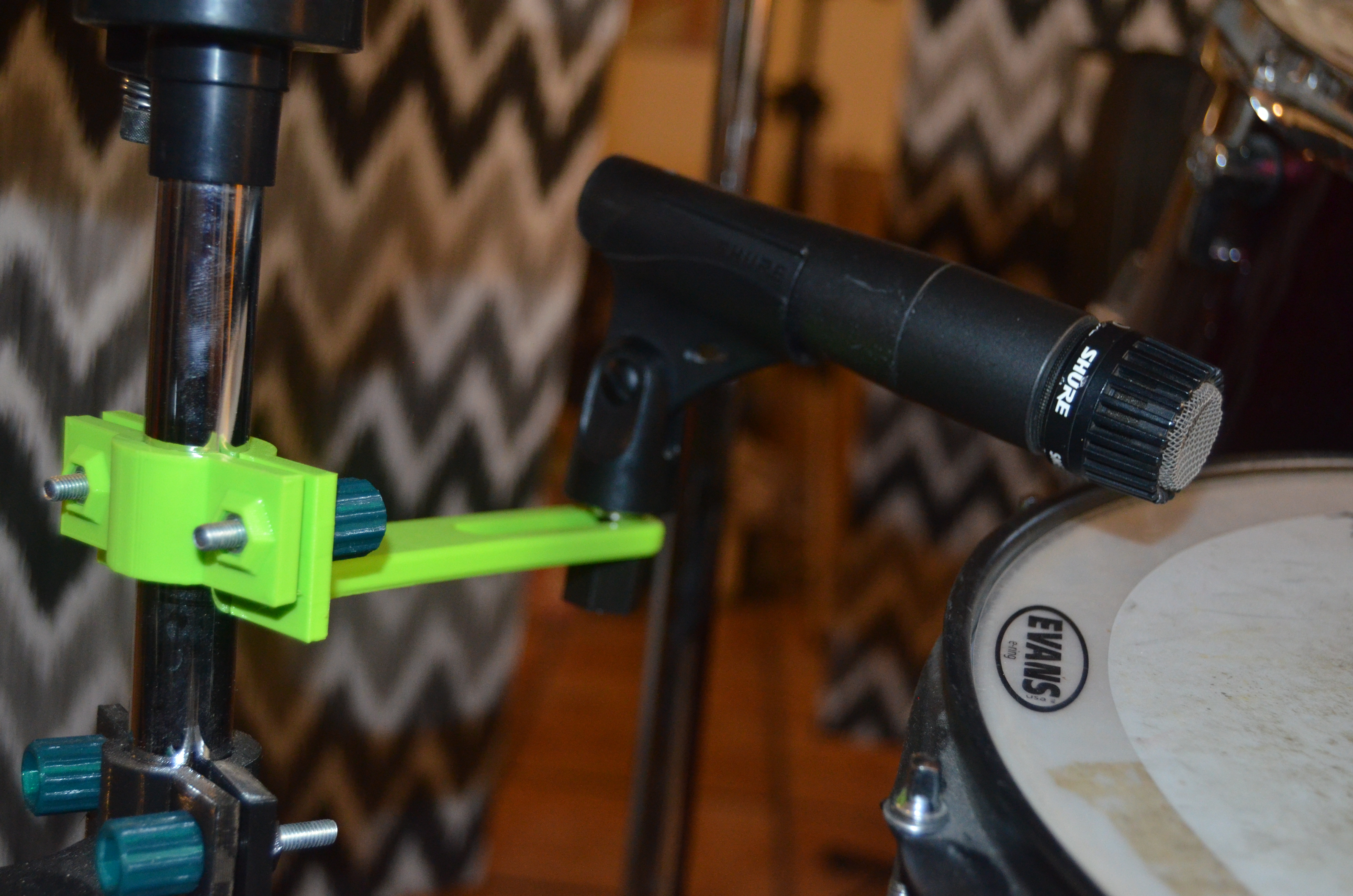 drumset hardware mic clamp