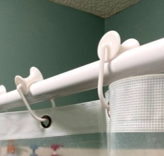 Shower Curtain Roller and Ring