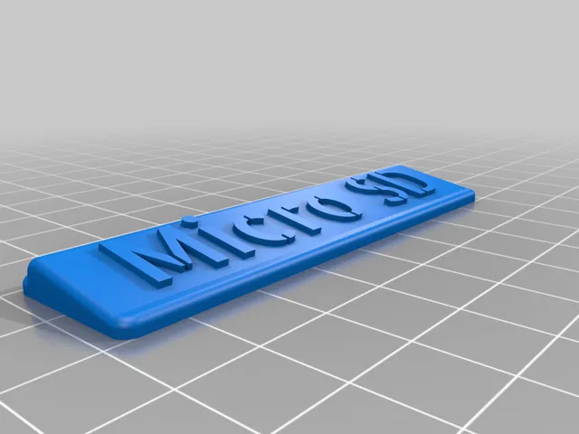 Micro SD holder
