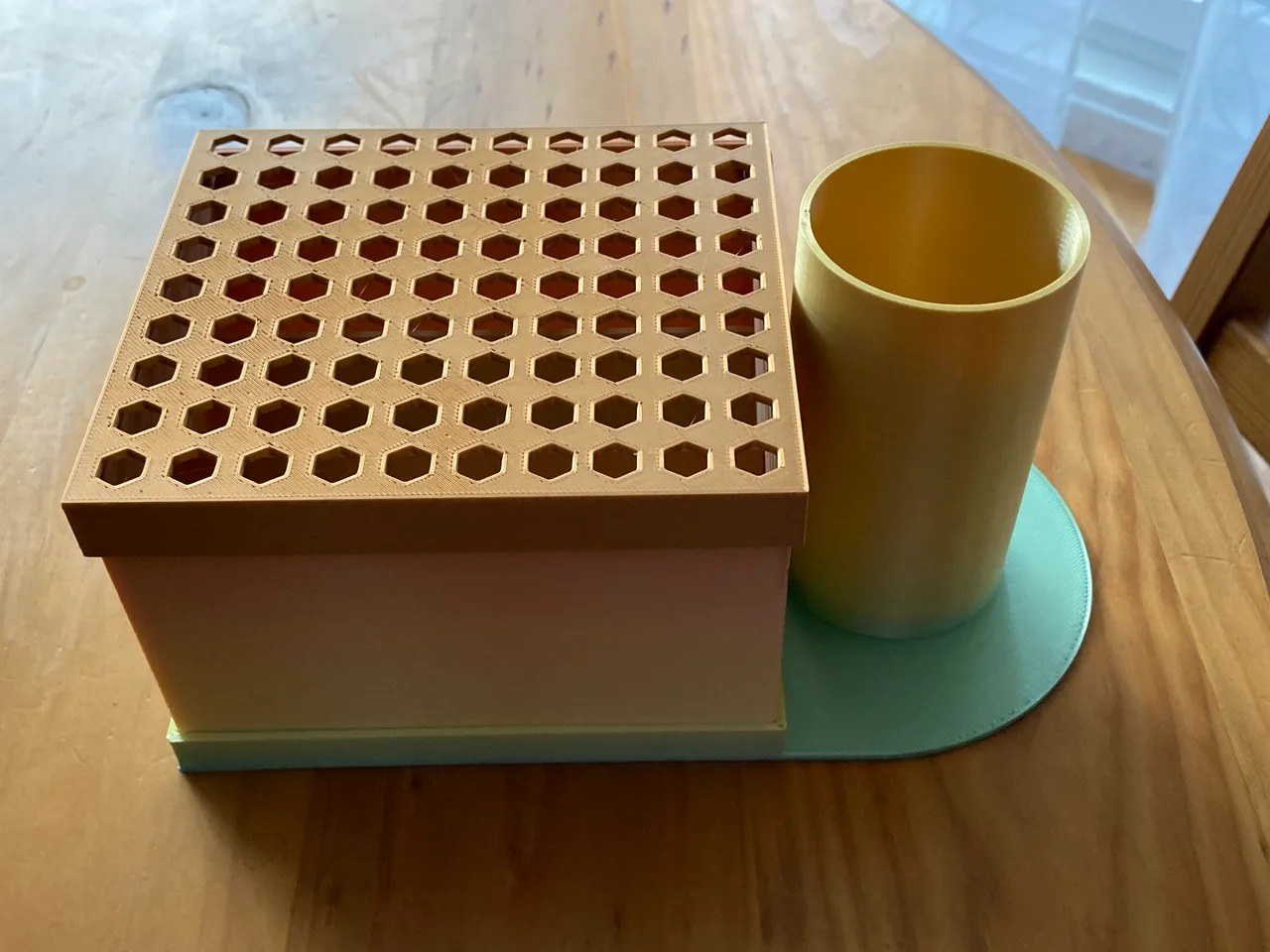 Triple sponge box with articulated lid (pin) by ricky0351 | Download ...