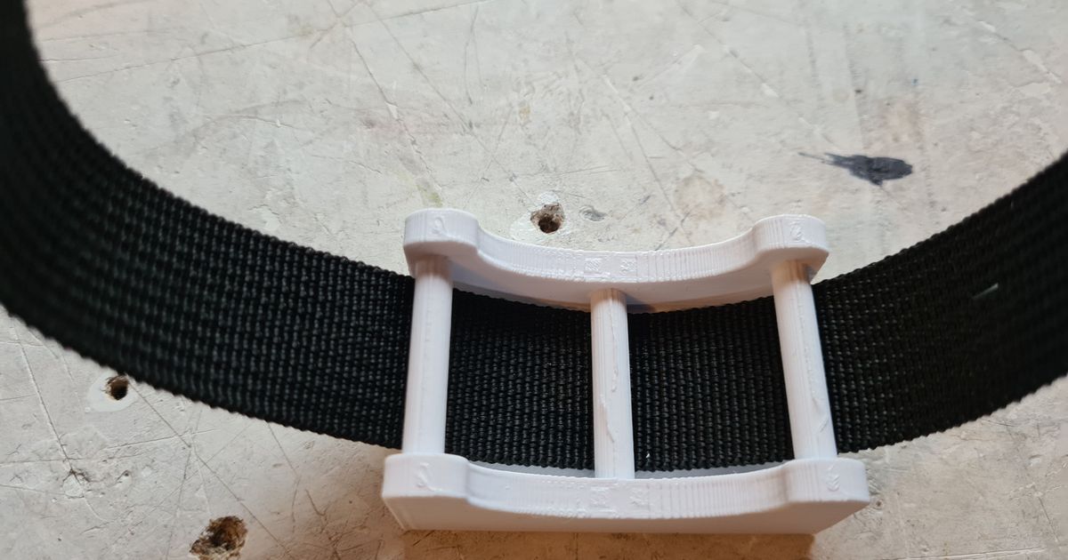 Cargo Strap Holder by dmiller Download free STL model