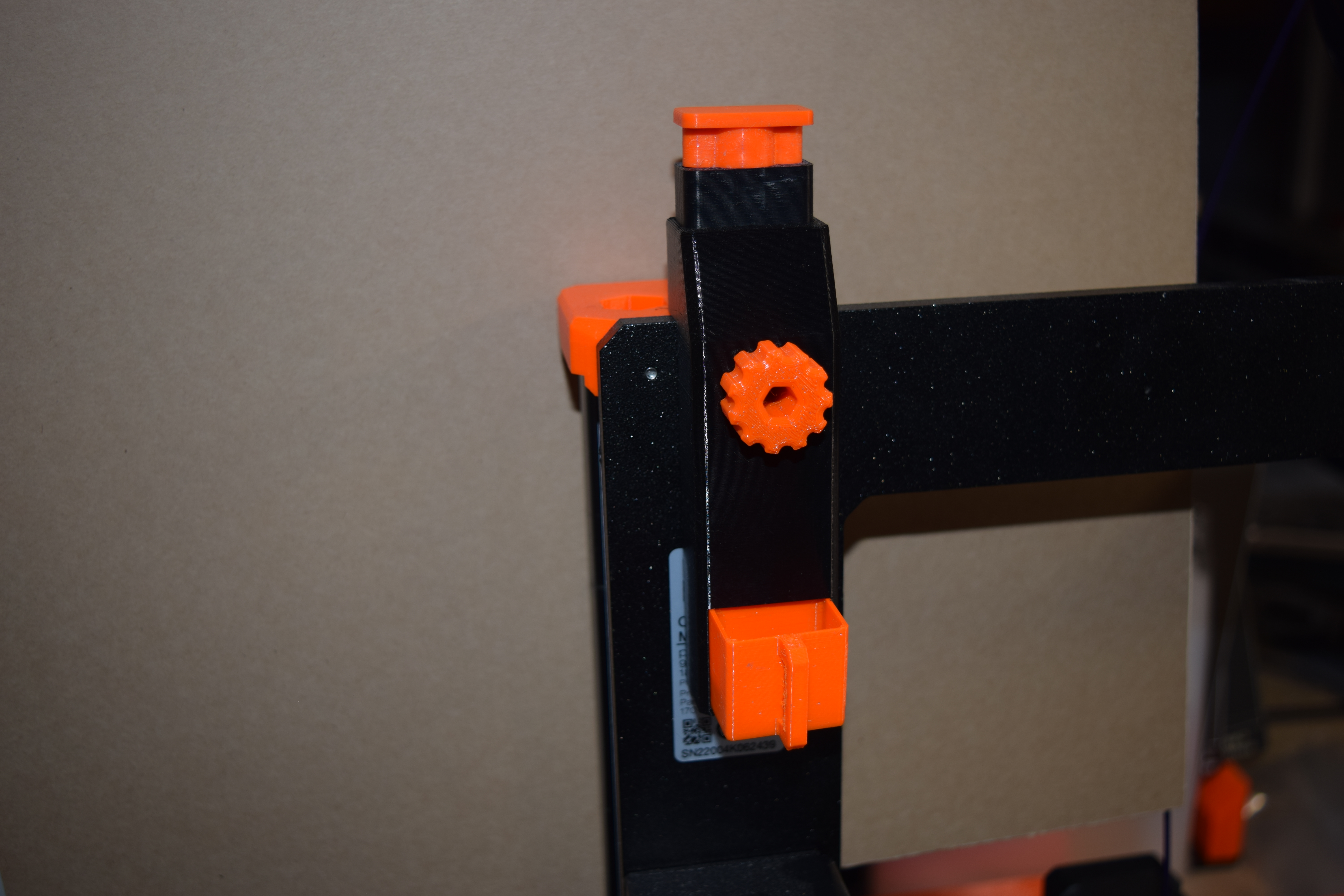 Filament cutter bracket with scrap clean out drawer for PRUSA MK3, MK3S+