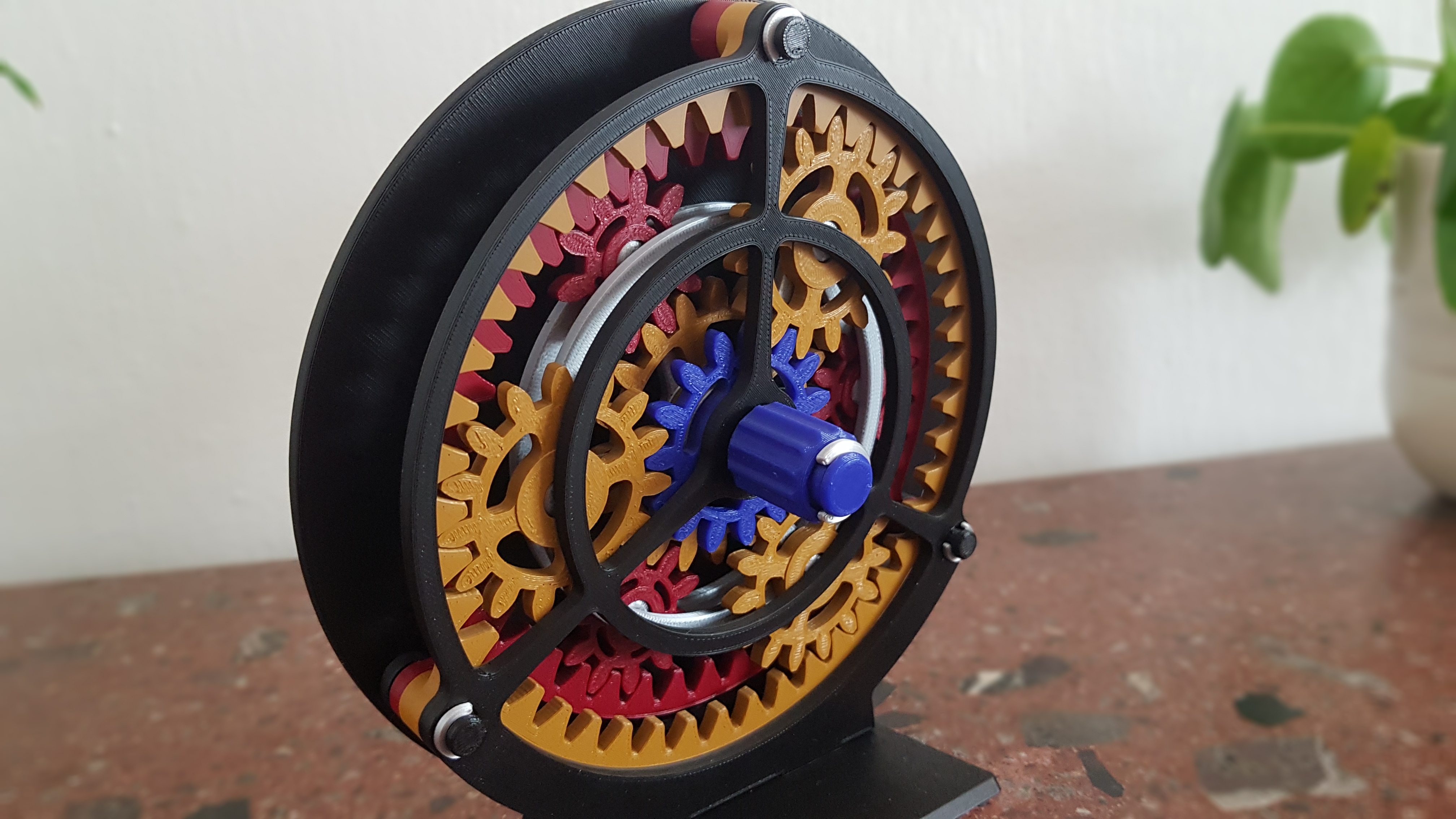 Miniatura 2 do modelo 3D Educational clock