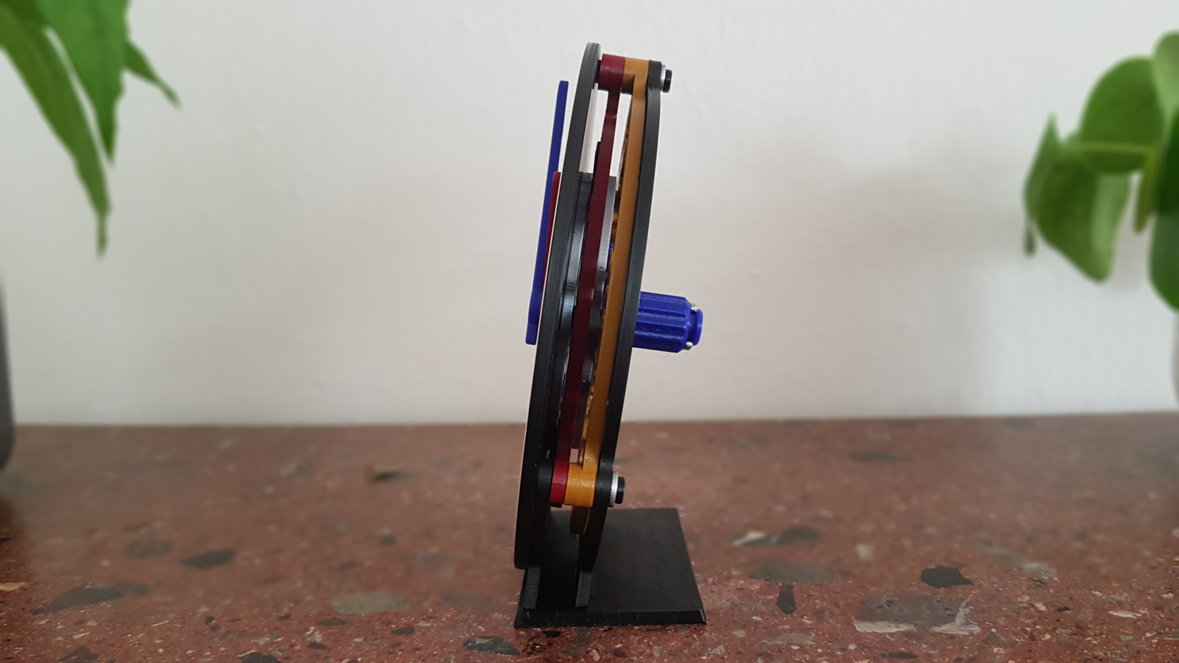 Miniatura 3 do modelo 3D Educational clock