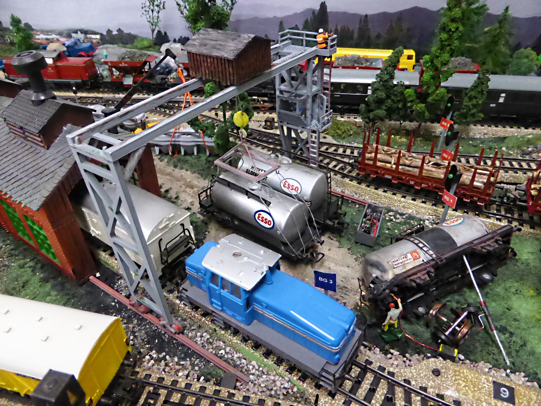 Overhead Crane 1:87 H0 Scale