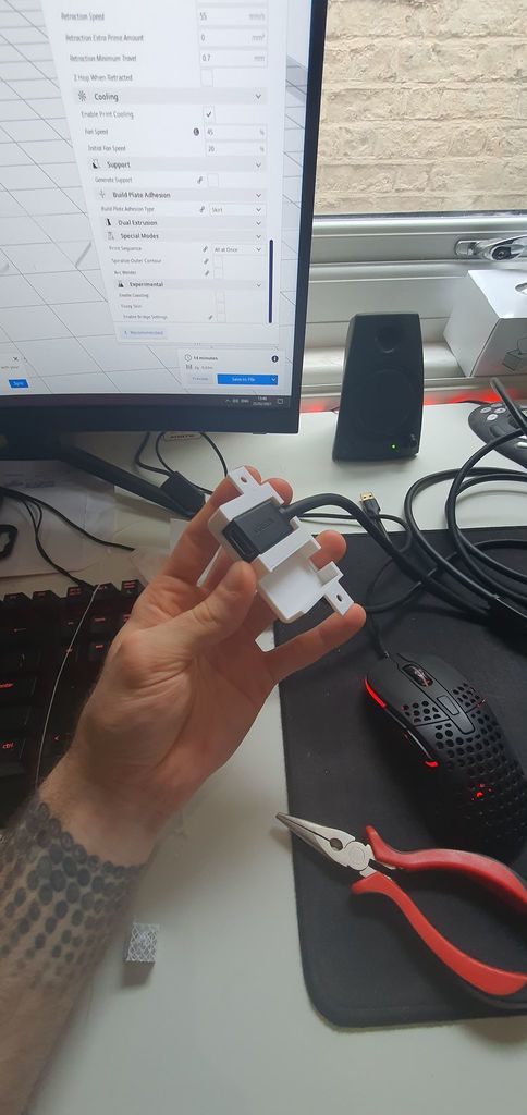 Oculus rift breakout box V3 by Radu Tomescu | Download free STL model ...