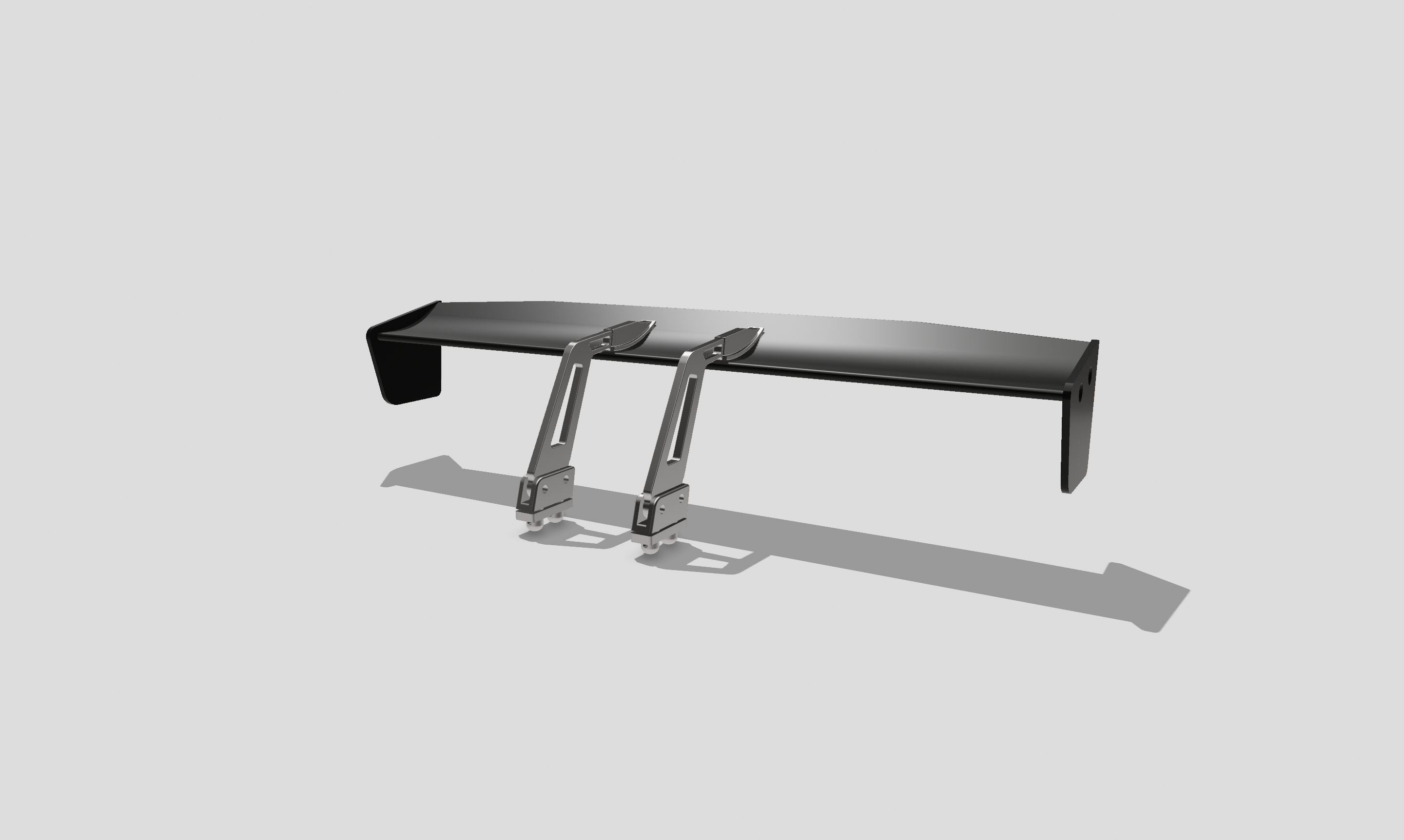 1/10 rc car swan neck wing