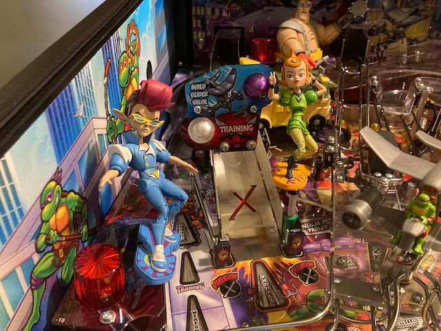 Stern Pinball TMNT NECA Neutrino Hoverboard Mount