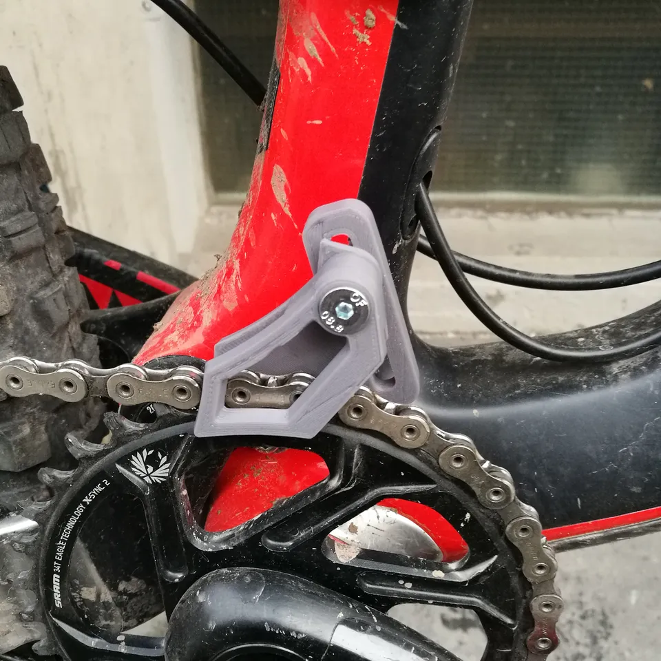 Mountain bike chain guide for YT Jeffsy by dr ntz Download free STL model Printables