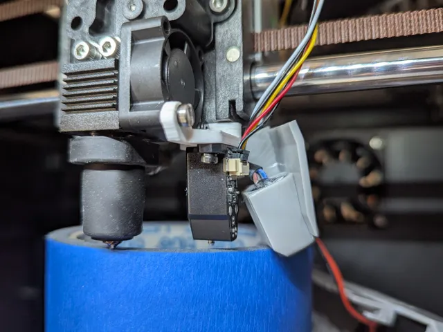 BTT/BIQU microprobe on QIDI Q1 pro