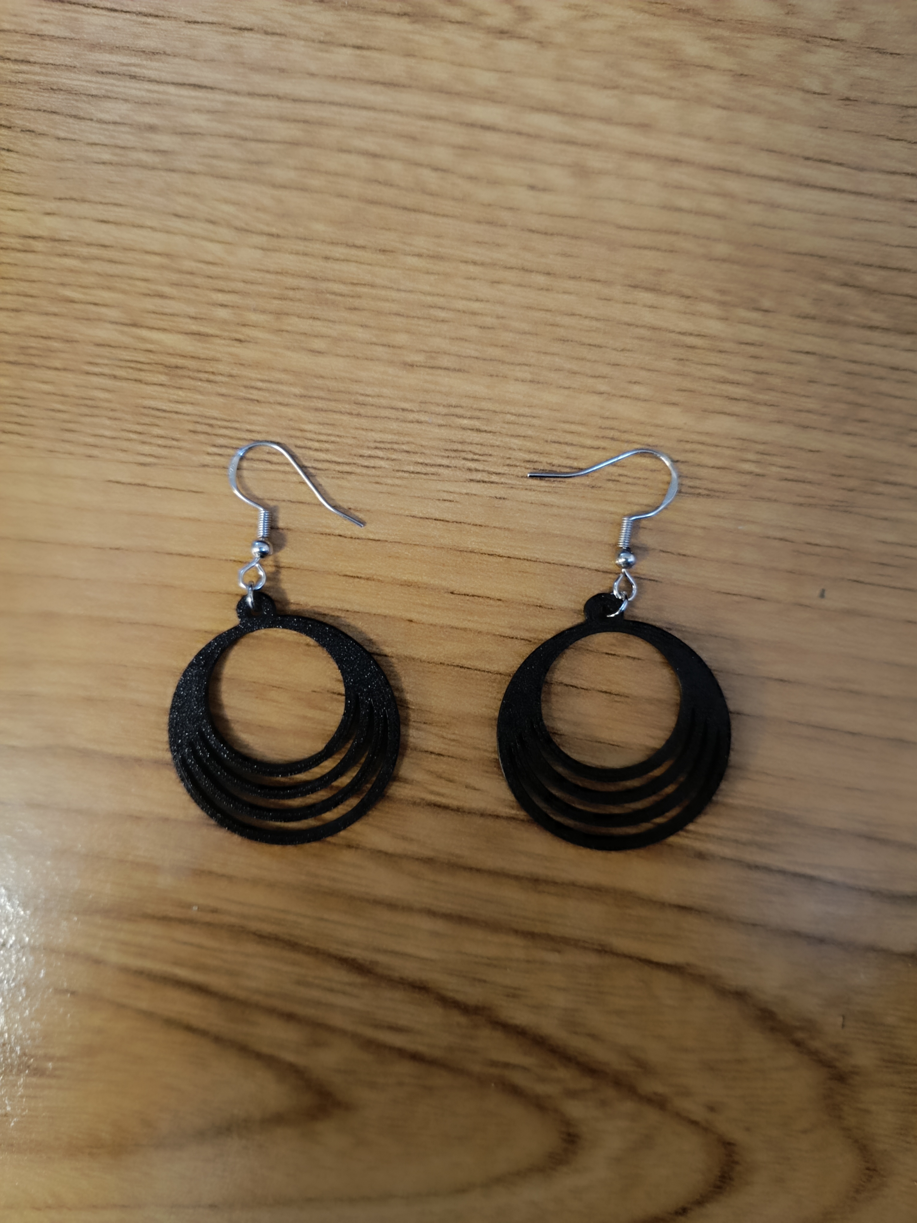 boucle d'oreille 4 cercles