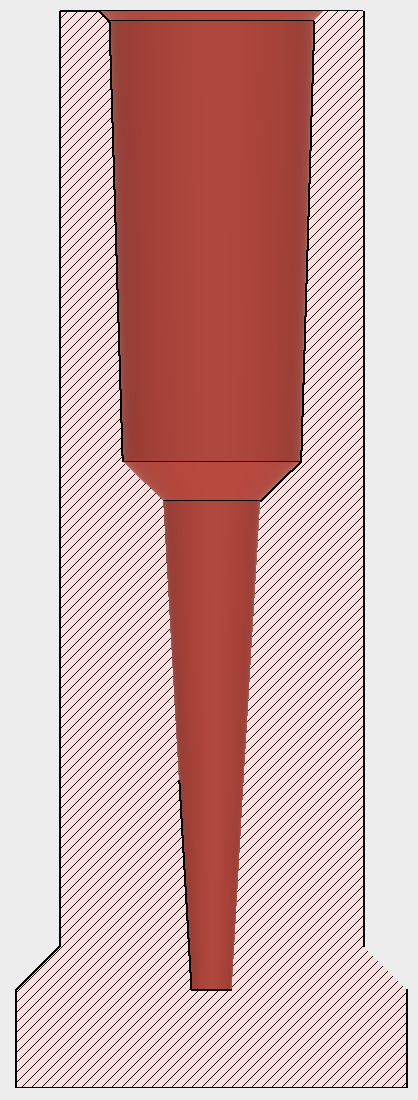 PTFE Tube cap with filament catch