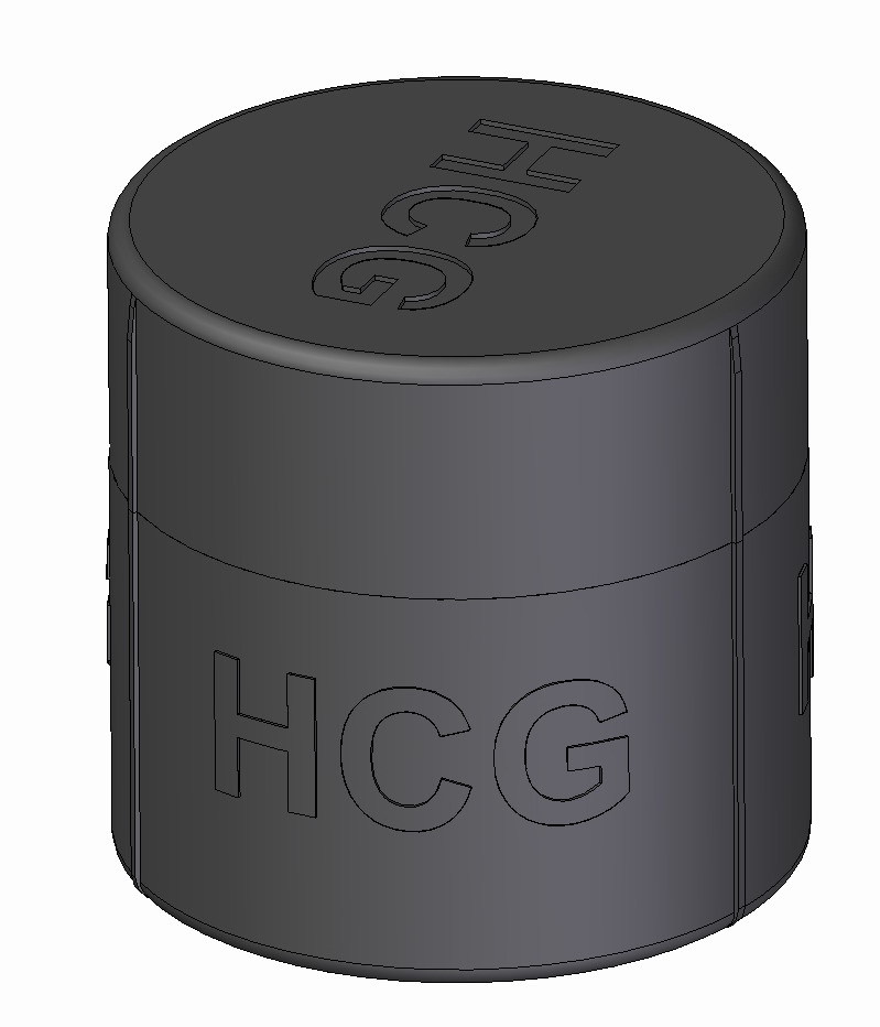 HCG ampoules storage box by Pchelkaa Download free STL model