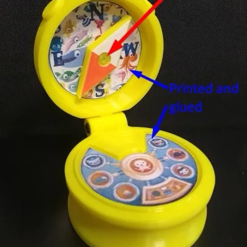 Octo Compass by Pchelkaa Download free STL model Printables