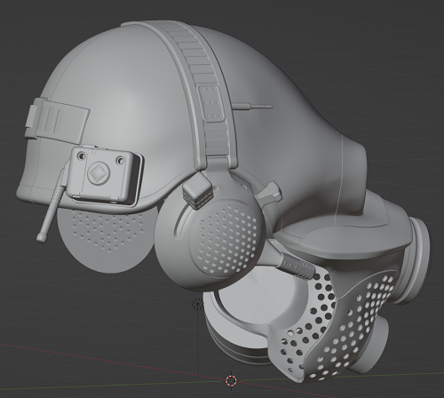 Half Life Alyx Combine Soldier Helmet (work in progress) by Michał ...