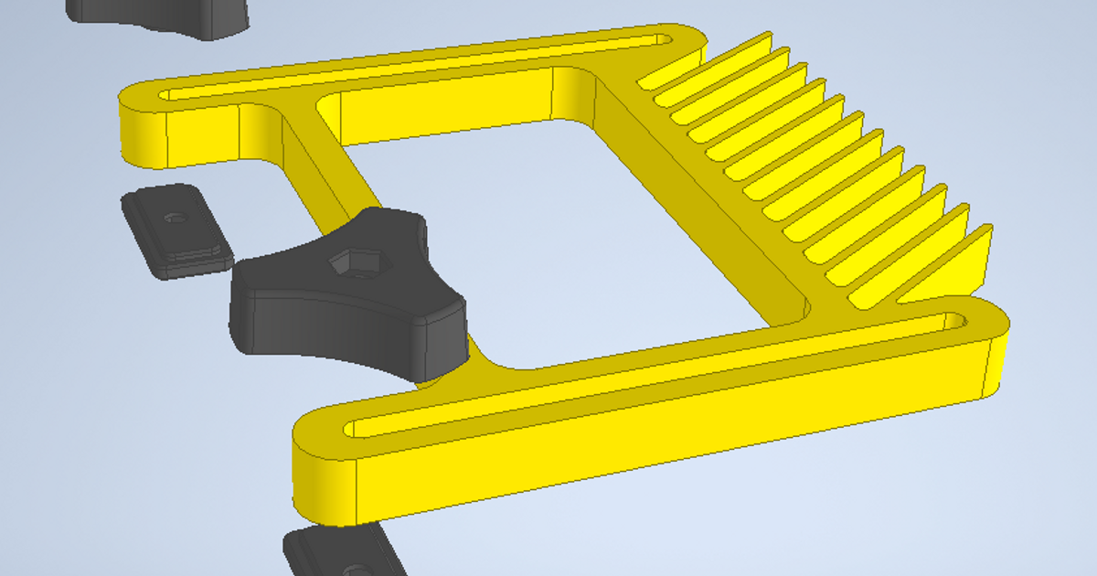Featherboard for Bosch GTS10J table saw by LGC Download free STL