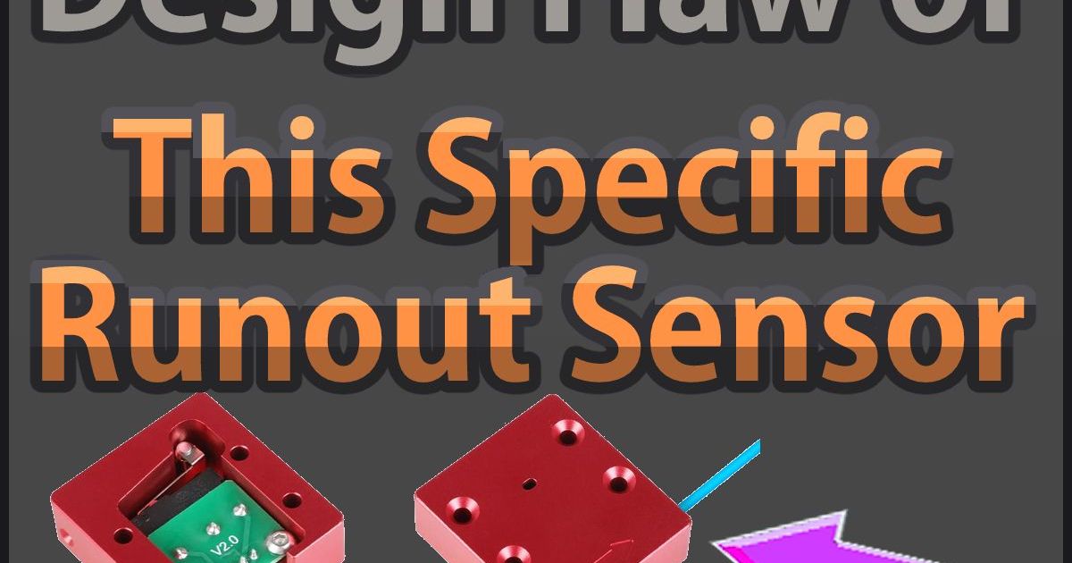 Improved Creality Filament Sensor by Favmir | Download free STL model ...