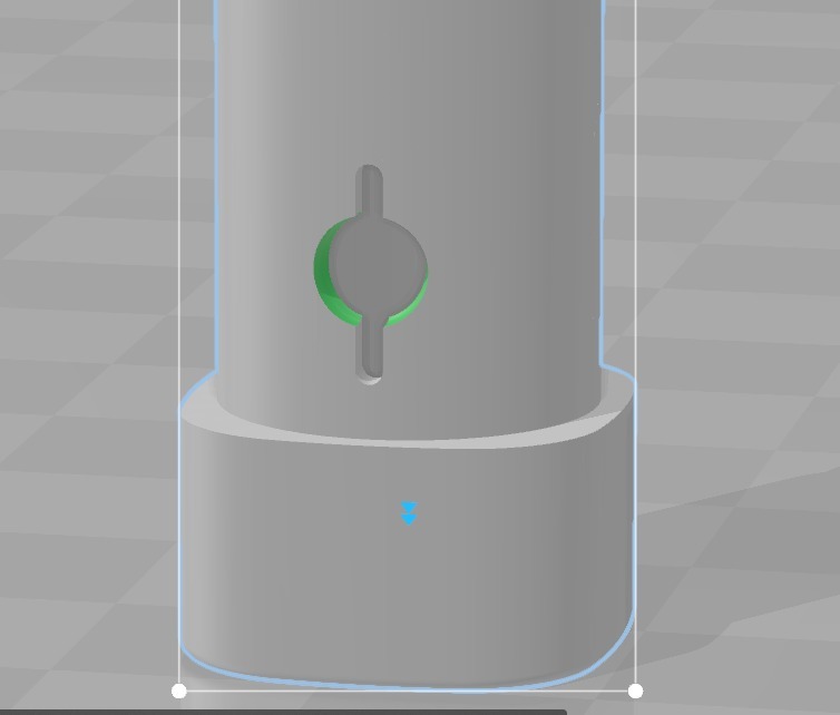 Portable Salt Shaker (larger hole) by h00rj Download free STL model