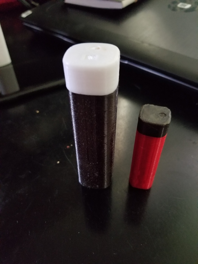 Portable Salt Shaker (larger hole) by h00rj Download free STL model