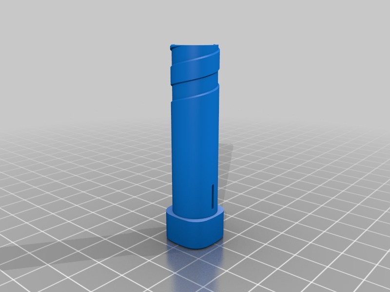 Portable Salt Shaker (larger hole) by h00rj Download free STL model