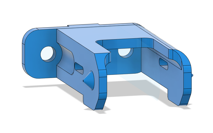 Drag Chain Clip for Kevinakasam's Belt Driven Ender Mod