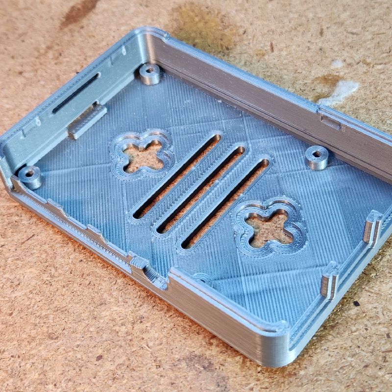 Full-featured Raspberry Pi 4 Model B case by Grant Root | Download