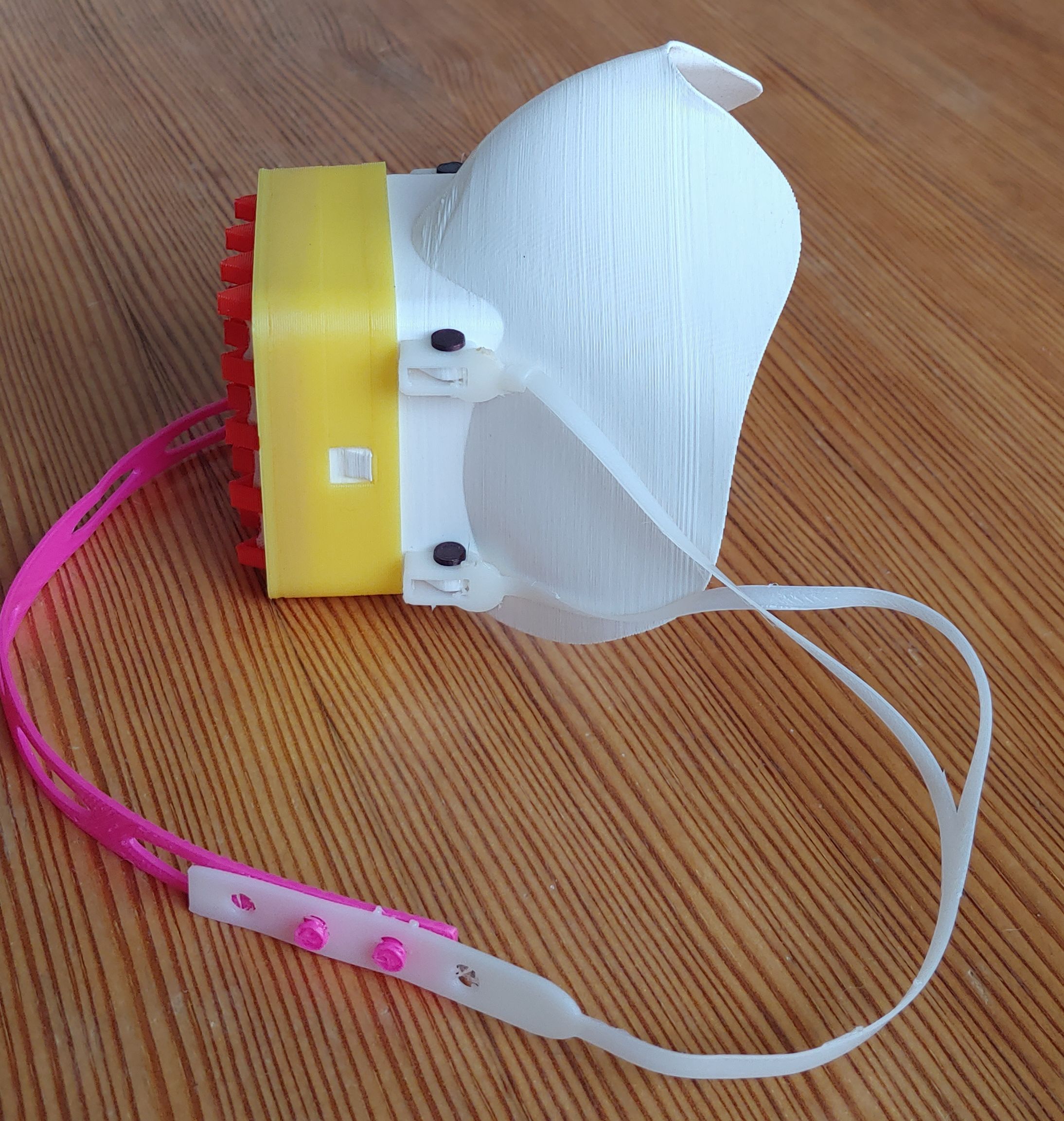 Adjustable Flexible Strip for Modular face mask from Hawwran