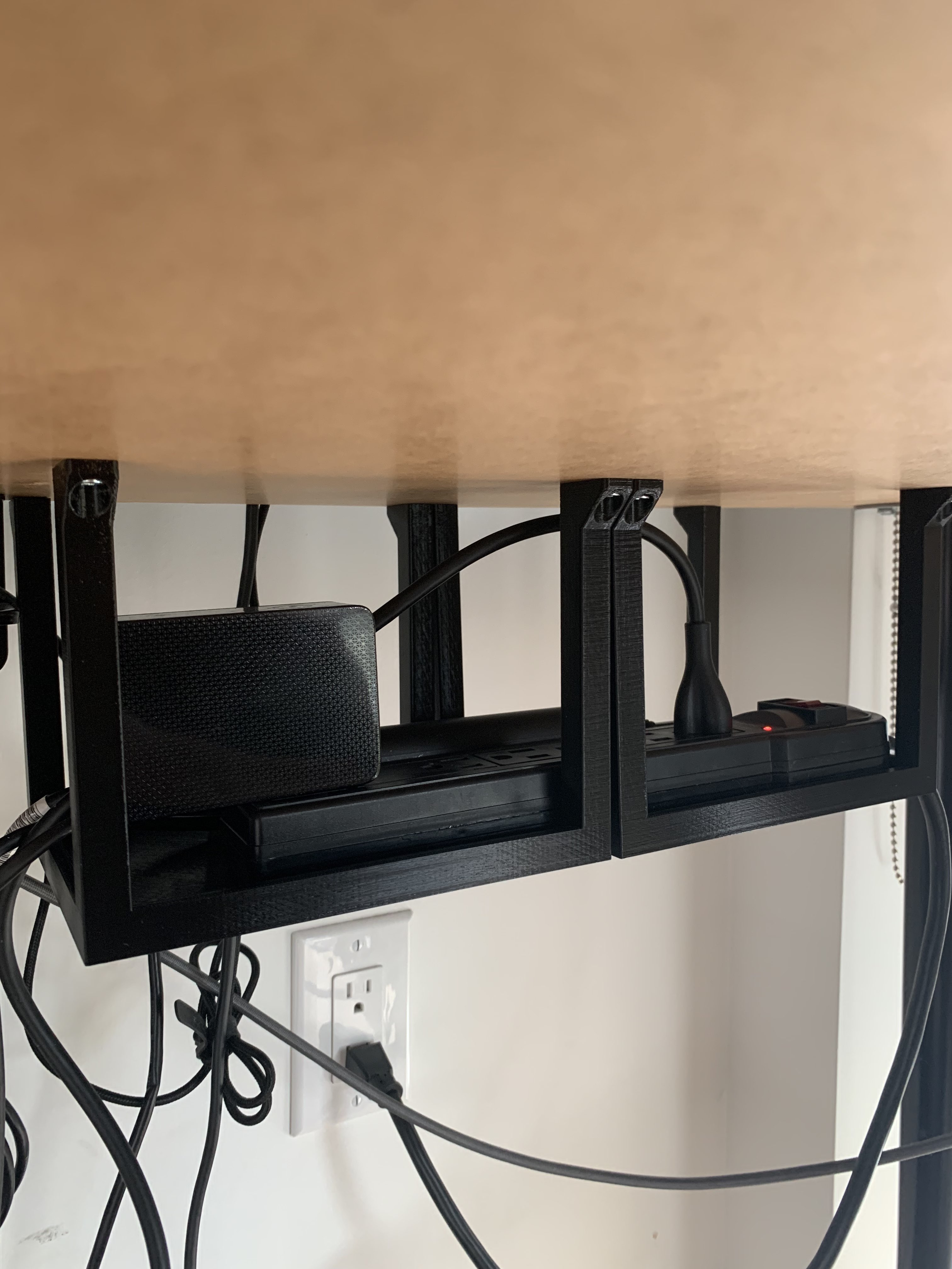 Under Table Cable Management