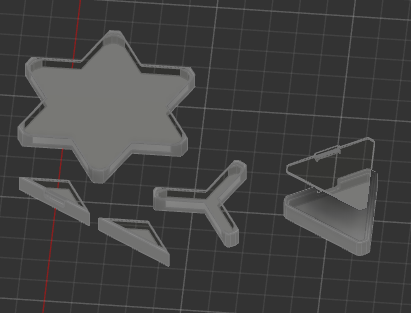 Magnetic Hex leaf