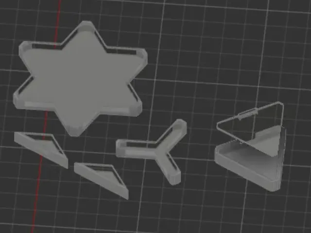 Magnetic Hex leaf